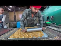 Crunchy Jaggery Peanut Chikki of Surat at Umiya Gruh Udhyog
