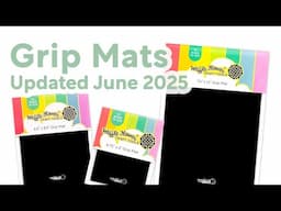 Waffle Flower Grip Mat – Now in Black! + Care Tips!