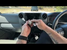 DIY Guide: AutoChimp™ Reverse Camera Kit | Toyota LandCruiser 70 Series 2014–2023 | AC TOY RC7