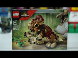 LEGO Jurassic World Rebirth 76970 Baby Dinosaur Dolores Aquilops Speed Build