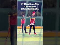 Passion of Cricket #theturbantraveller #passion #cricket #grandson #love