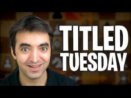 oh no my titled tuesday!
