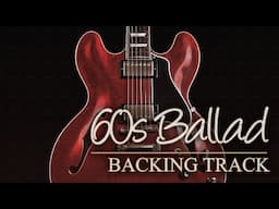 Slow 60s Ballad Guitar Backing Track G Major