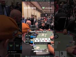 Martin Kabrhel Doesn't Want To Bust Texas Mike (but he might anyway) #pokernews #wsop2025