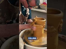 Beginners Guide to Wheel Throwing a Tall Stoneware Vase