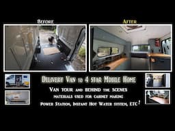 Delivery Van to 4 star Mobile Home