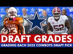 Cowboys Draft Grades: All 7 Rounds From 2025 NFL Draft Ft. Tyler Booker, Shavon Revel & Jaydon Blue