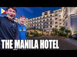Staying at the Philippines Most Historic 5-Star Hotel 🇵🇭