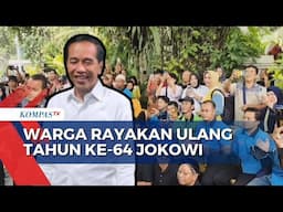 Ulang Tahun ke-64 Jokowi, Warga Solo Ramai-Ramai Datangi Rumahnya dan Doakan Kesembuhan