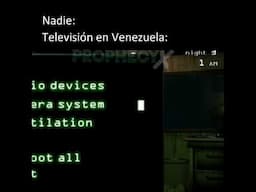 Televisión en Venezuela ser como... | #shorts #fnaf #spring