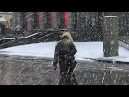 ❄️ Russia is hit by a MASSIVE SNOWSTORM! Moscow Today - 4K HDR