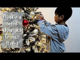 Making some changes to our home | Simplify for the better | Homemaking | Silent vlog | Cozy home