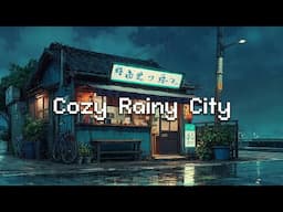 ☔️ Cozy Rainy City Lofi Hip Hop for Sleep | Relaxing Study Music #chill #lofi
