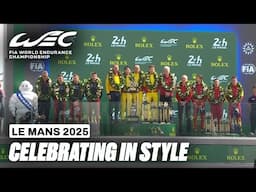 Ferrari Celebrate Victory! | 24 Hours of Le Mans 2025 | FIA WEC
