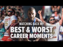 Watching Back my BEST and WORST CAREER MOMENTS