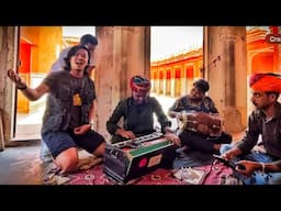 Lenzing Doming singing Rajasthani Folk Song in Jaipur, Rajasthan | Hawa Mahal | Lenzing Weekly