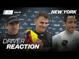 Drivers React: Mubadala New York Sail Grand Prix // Day 2
