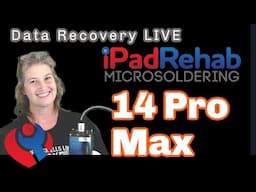 LIVE!  Getting an iTunes backup out of a dead iPhone 14 Pro Max