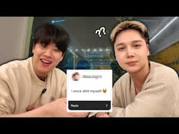 Reacting to your rather...personal confessions 😨 ft. straight friend 😒