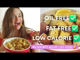 My #1 POTATO meal for weight loss / oil free & low calorie density