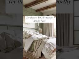 4 Tips for Elevating Your Bedroom Decor