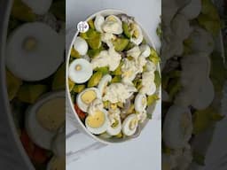How to make avocado salad | healthy Avocado salad #avocadorecipes #shortsfeed #ghanafood