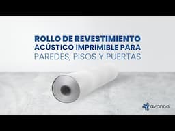 ¡Conoce el NUEVO Rollo de Revestimiento Acústico IMPRIMIBLE!