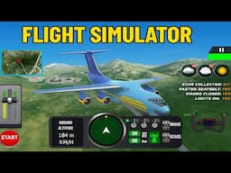City Airplane Flight Simulator | iOS/Android Gameplay