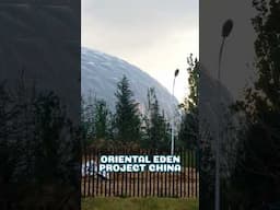 Biggest Oriental Eden China | Eden Project Qingdao is opening soon #shorts #edenChina #edenQingdao