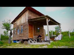 My Quiet Life in a Wooden House in Nature - Cooking in the Oven