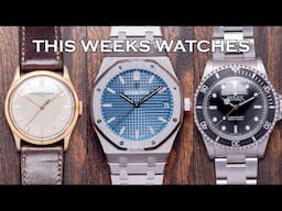 This Weeks Watches - AP Royal Oak 15500, Rolex 5513, Vacheron 4217, Movado, Universal & More [EP201]