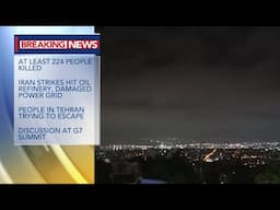 Iran launches a new wave of missile attacks on Israel as conflict enters fourth day