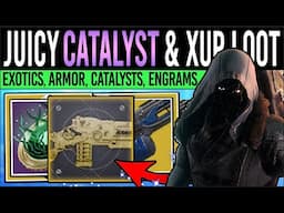 Destiny 2: XUR'S BEST CATALYST & EXOTIC LOOT! Xur Inventory, Armor, Weapons & More (13th June)