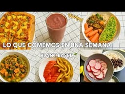 Lo que comemos en una semana de Marzo 2025 - ROASTING VEGGIES