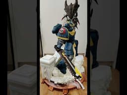 Warhammer model ncreased 200% printed on Creality Ender-5max and k2plus using Sunlu filament