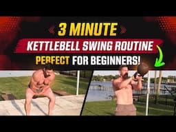 Beginner Fat Burning Kettlebell Swing Routine | Coach MANdler