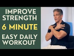 Seniors: Improve Strength in this Easy 6 Minute-a-Day Workout!