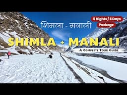Shimla Manali Tour Guide | Shimla Manali Tourist Places | Shimla Manali Tour Plan | Shimla Manali