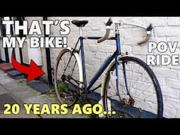 What did I uncover about my MYSTERY vintage lightweight bike? POV RIDE