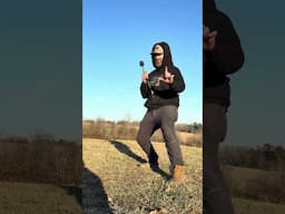 Kip Catches an Arrow Mid-Flight!! I Red Arrow I #redarrow #turnemred #archery #bowhunting #shorts