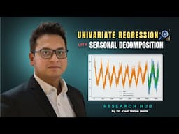 Univariate Regression for Time Series Forecasting with Seasonal Decomposition in Excel