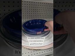 For the price, I couldn't pass it up! #thrift #Goodwill #pyrex #vintage
