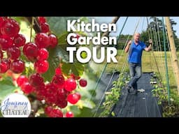 CHATEAU Kitchen Garden TOUR | First Harvest of the Season