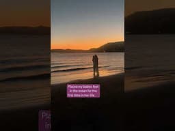 Sound therapy 🫶🏾 #ocean #oceanwaves #oceansounds #momlife