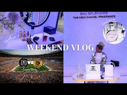 Weekend Vlog| Soweto Derby, Chanel Splendide First Impressions, Chanel Makeup Class + Unboxing