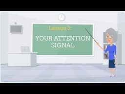 Profe Majo Classroom Management Tips- English Version, Tip 3: Your Attention Signal