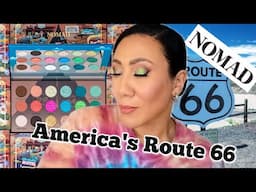 Nomad Cosmetics America's Route 66 Intense Color Palette | Swatches + Tutorial