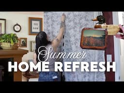 Resetting My Space with Thrifted Finds + home projects for summer🏡🌞🎨