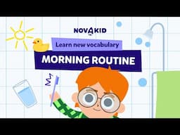 My Morning Routine! Fun English Vocabulary for Kids