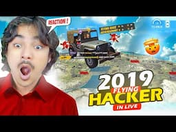 Flying Hacker on Grandmaster Top 1 on Live😱 Jadugar Stream Snipe - Garena Freefire
